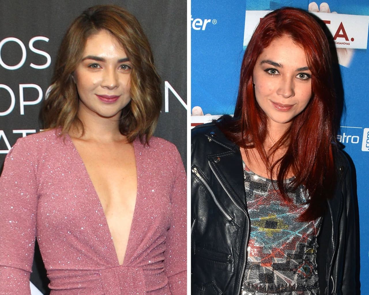 Durante algunos años, Daniela Luján cambió su tono natural, rubio castaño, para intentar un 
<i>look</i> pelirrojo, el cual mantuvo durante un tiempo, antes de convertirse en Gabriela del Valle, la rubia despistada de "Una familia de 10".