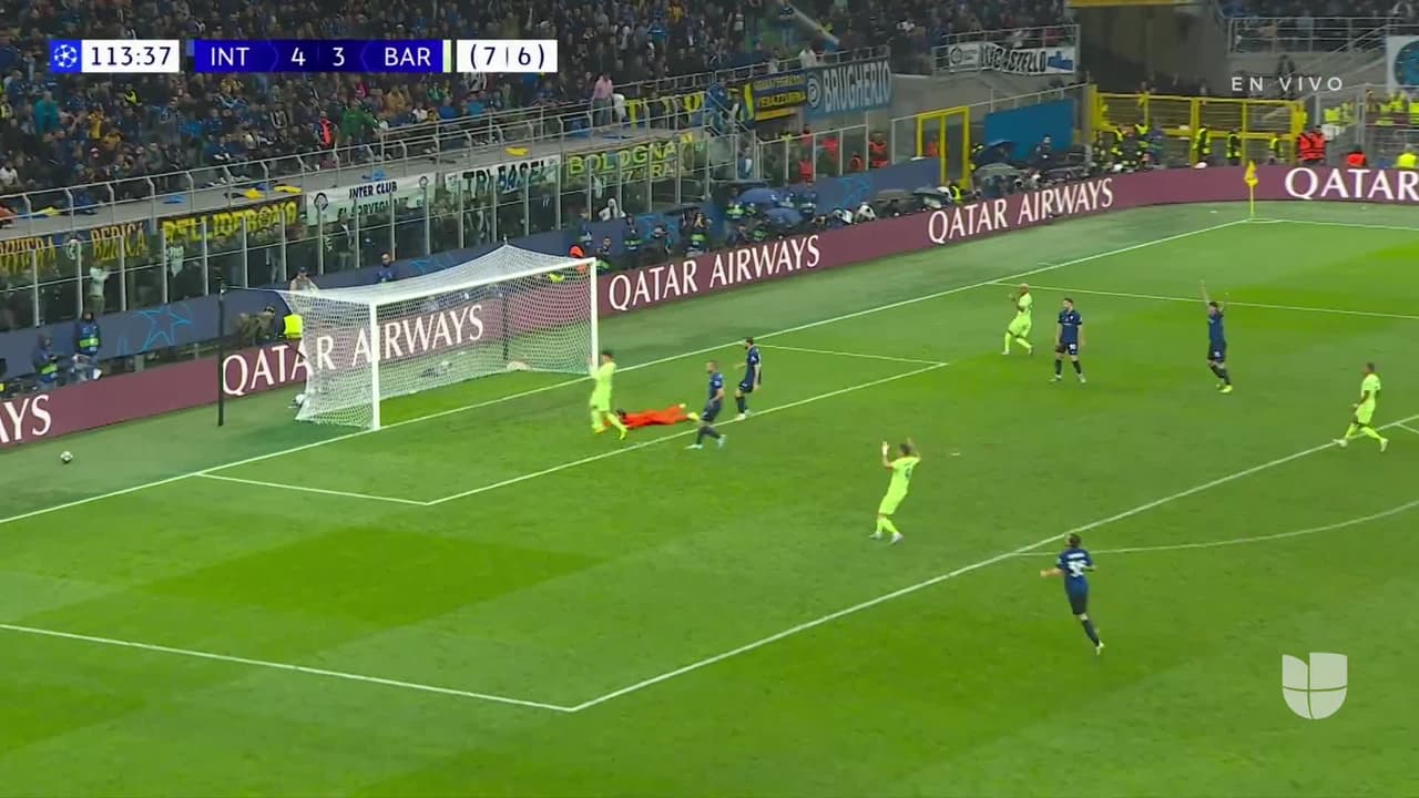 Yann Sommer se luce con una atajada más para salvar al Inter