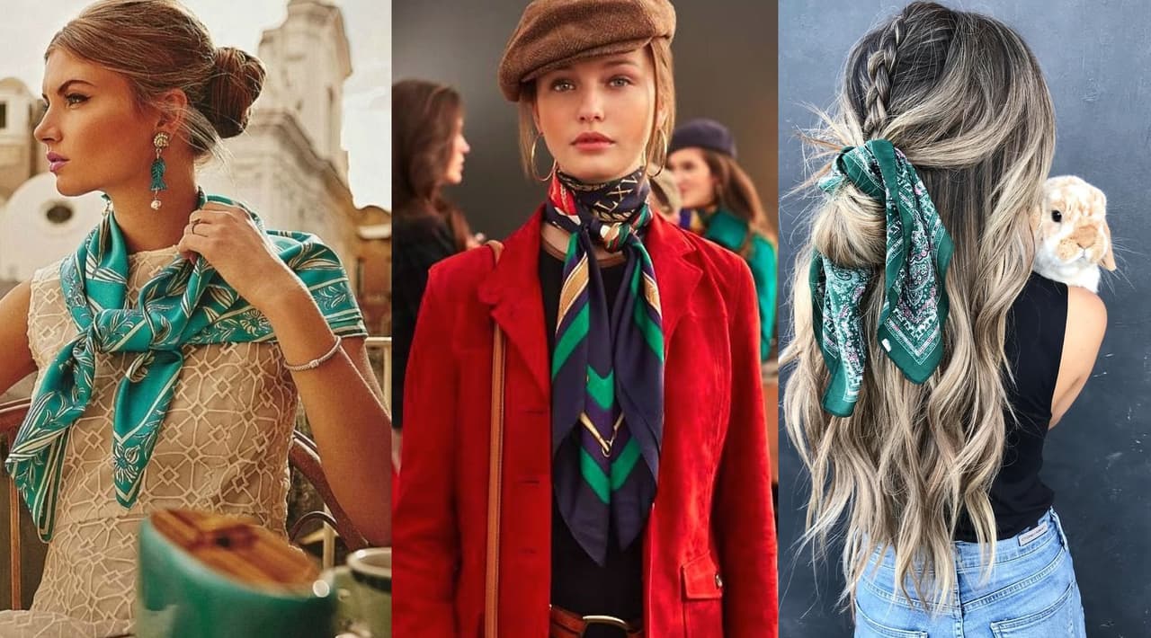 Dale una doble vida tus pañoletas favoritas e intenta más de estilo para usarlo en tu look, peinado o incluso de accesorio.
