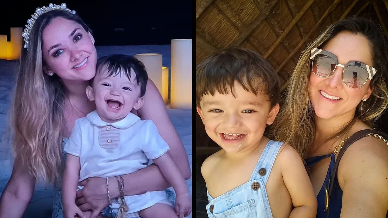 Sherlyn compartió el primer TikTok junto a su pequeño