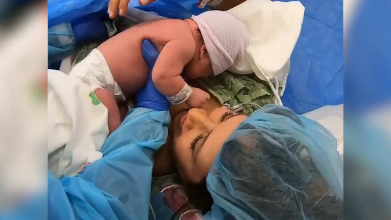 Video: Así fue el primer encuentro entre Hanna de Ha*Ash y su bebé, Mathilda