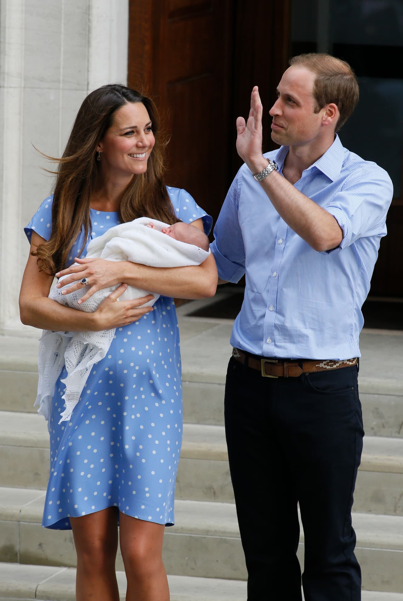En el nacimiento de sus hijos, Kate ha optado por recordar la memoria de la Princesa con sus looks.