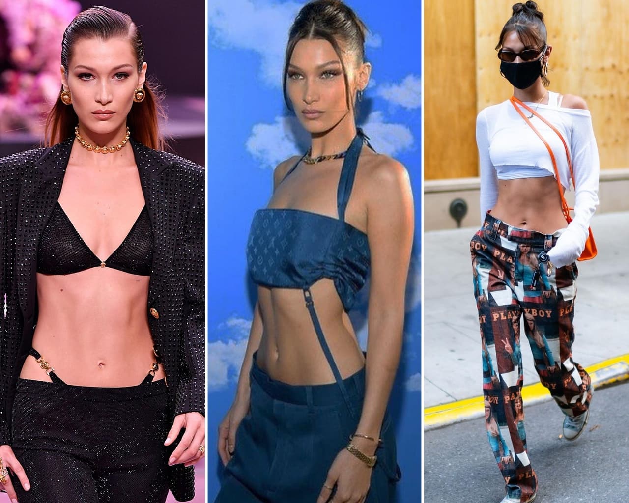 La supermodelo y hermana de Gigi Hadid parece no solo aprobar el regreso de los pantalones low-rise, sino que se ha vuelto adicta a dicha tendencia que parecía muerta desde finales de la década de los dosmiles.