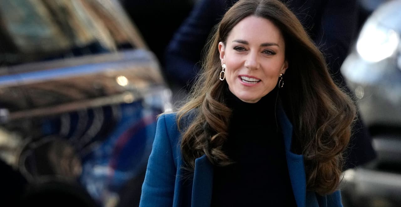Kate Middleton con un estilo perfecto para el invierno.