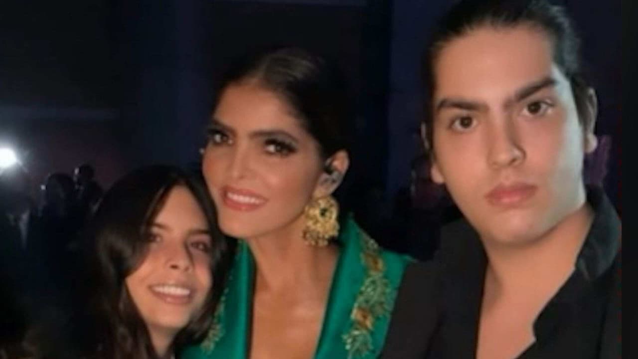 Paula y Emilio Levy visitan a Ana Bárbara y así la cuidan en sus presentaciones