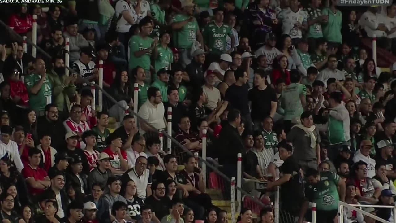 ¡Gol del León! La Fiera anota el primero contra las Chivas