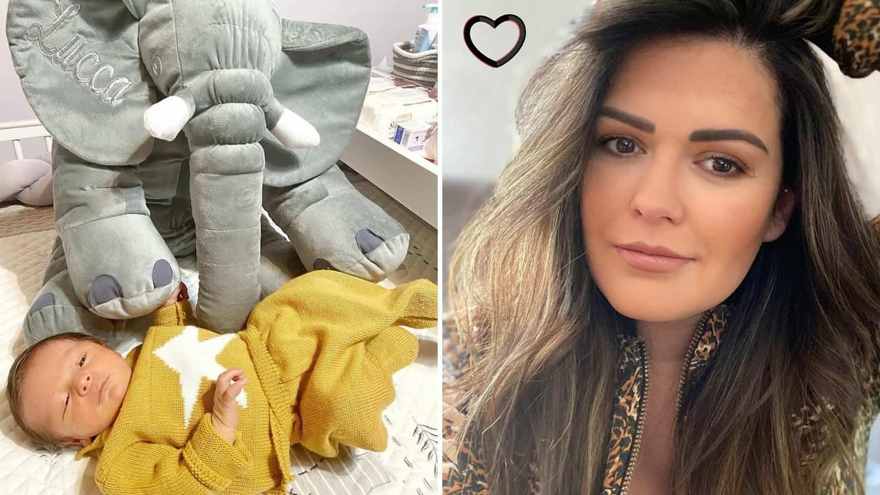 Lucca recibe su primera vacuna y Mariana Echeverría confiesa que ella sufrió más por verlo llorar