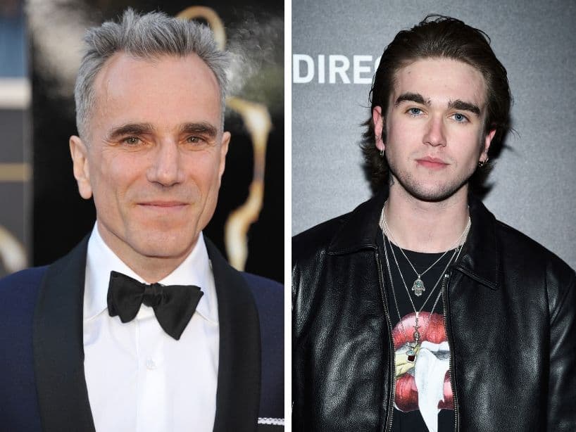 Daniel Day Lewis y Gabriel-Kane Day Lewis
