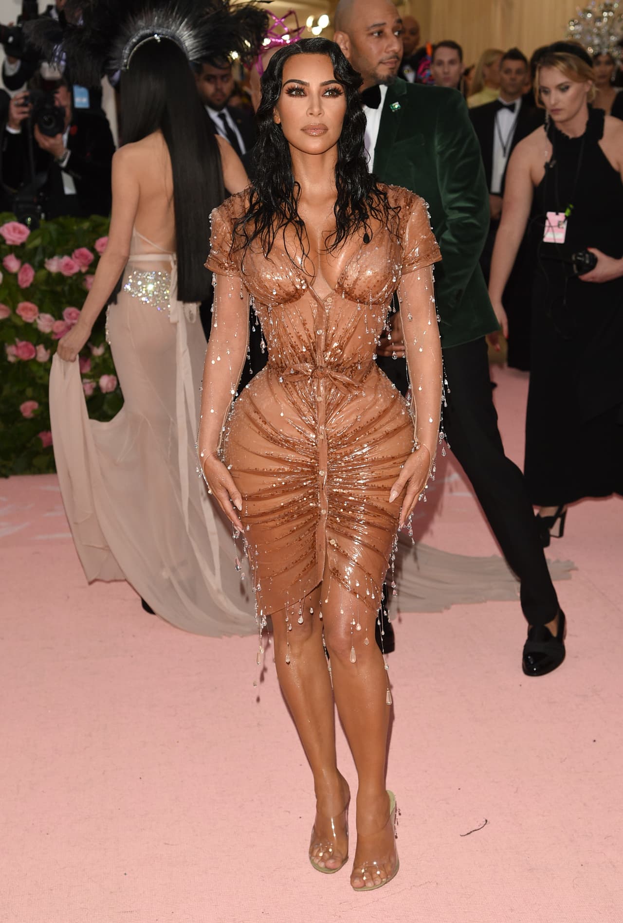 Kim Kardashian attends The Metropolitan Museum of Art's Costume Institute benefit gala celebrating the opening of the "Camp: Notes on Fashion" exhibition on Monday, May 6, 2019, in New York. (Photo by Evan Agostini/Invision/AP)
