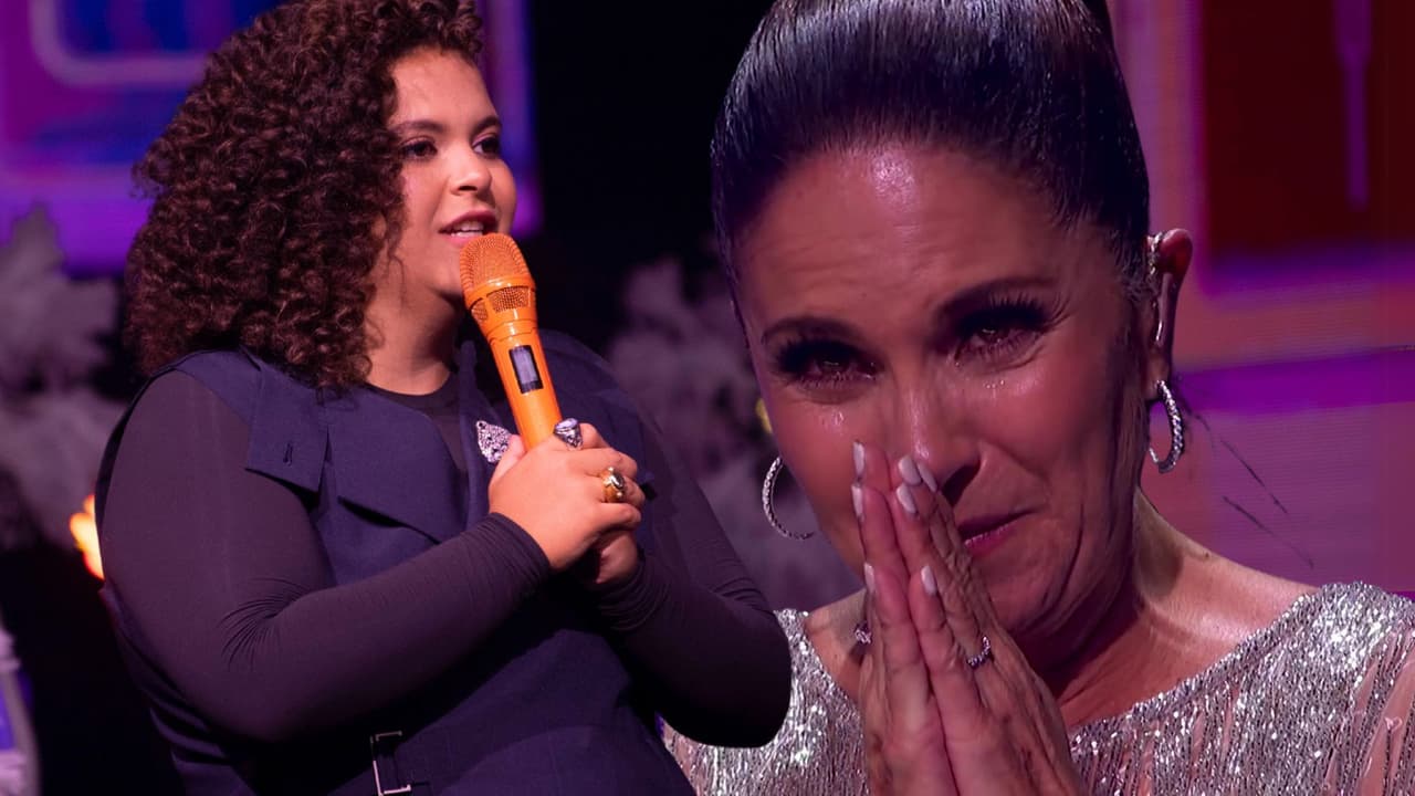 Lucero llora ante el mensaje y canto de amor de su hija