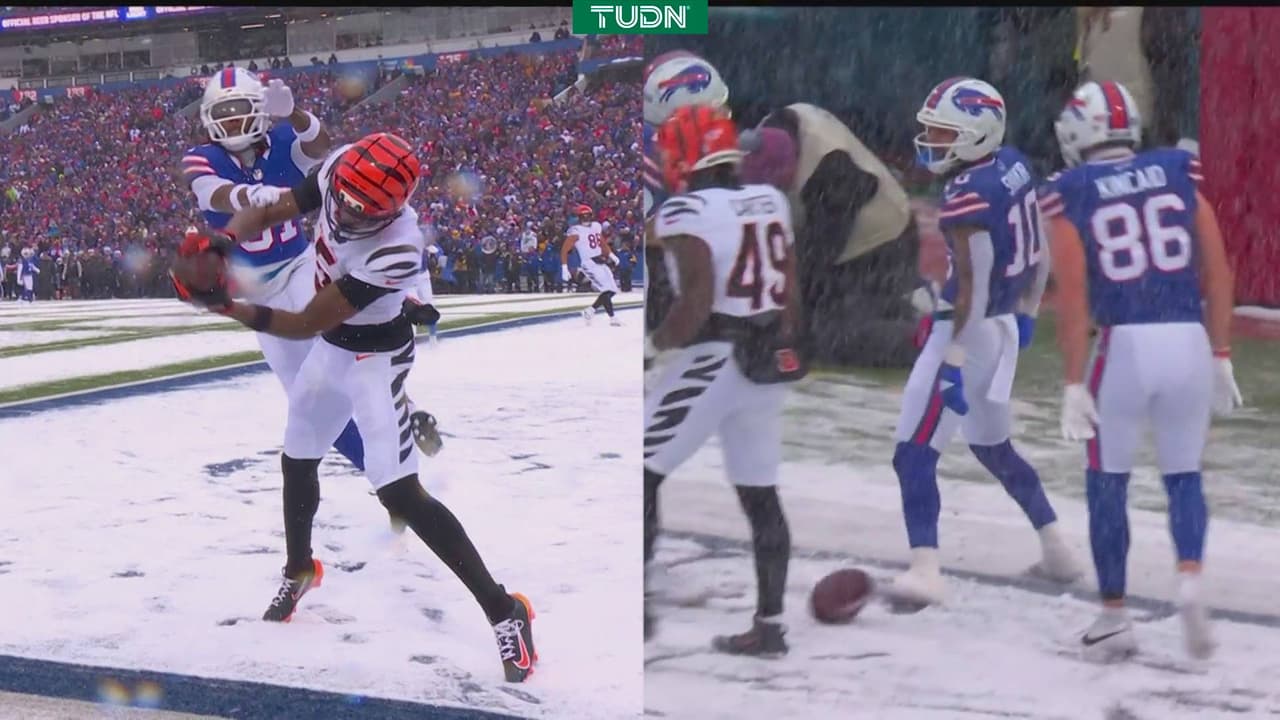 Juego caliente entre Bengals y Buffalo a pesar de la dura nevada