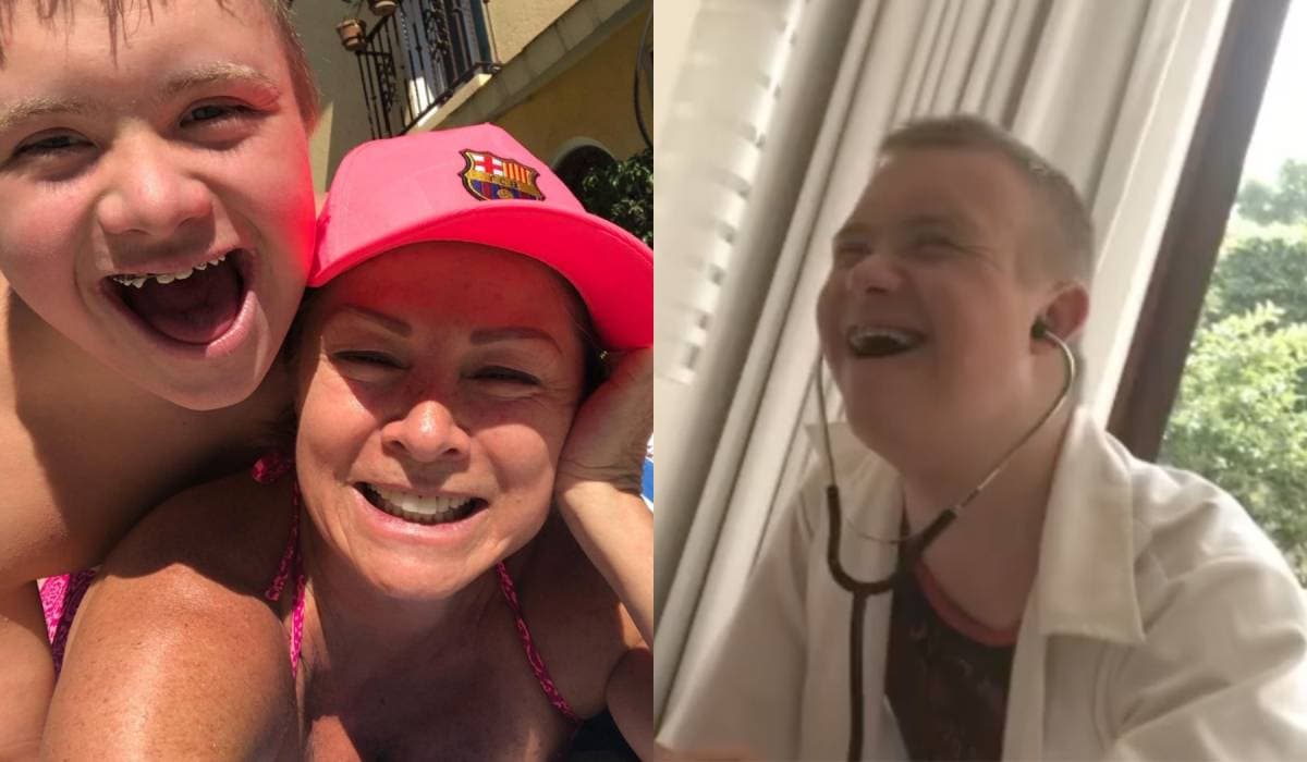Lety Calderón presume lo mucho que se divierte con su mejor doctor: su hijo Luciano