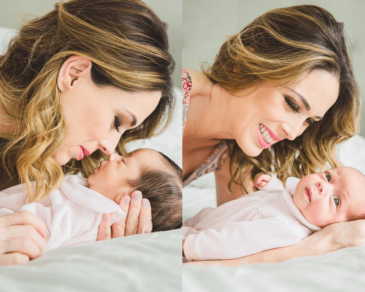 Emilia y Paula llegaron para completar la familia Fuentes Bracamontes; aquí en su segundo mes de nacidas.