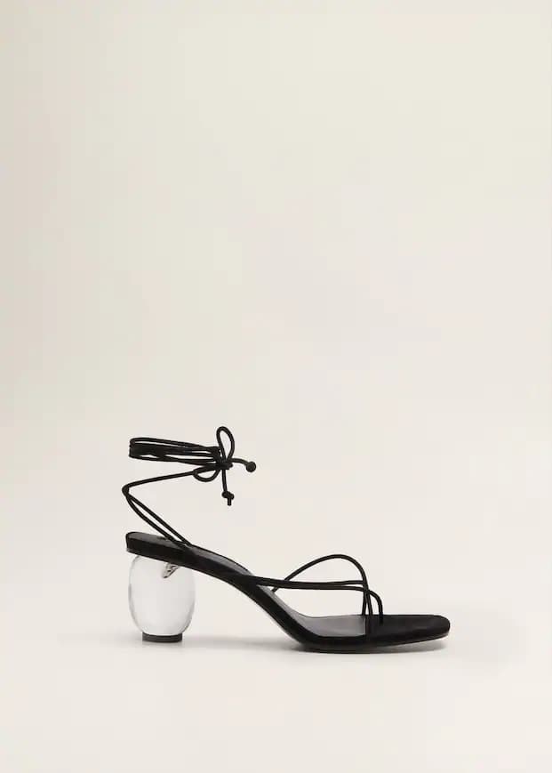 Sandalias con tiras estilo alpargata