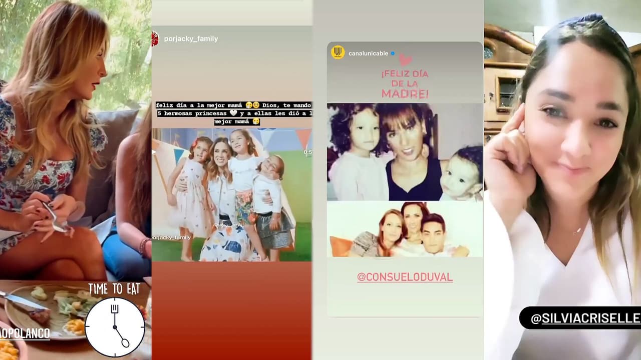Así celebraron las famosas el Día de las Madres