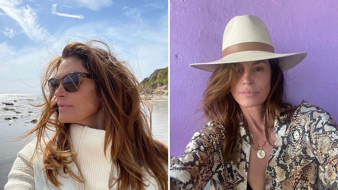 Cindy Crawford cautiva con estos outfits y se ve más joven que nunca