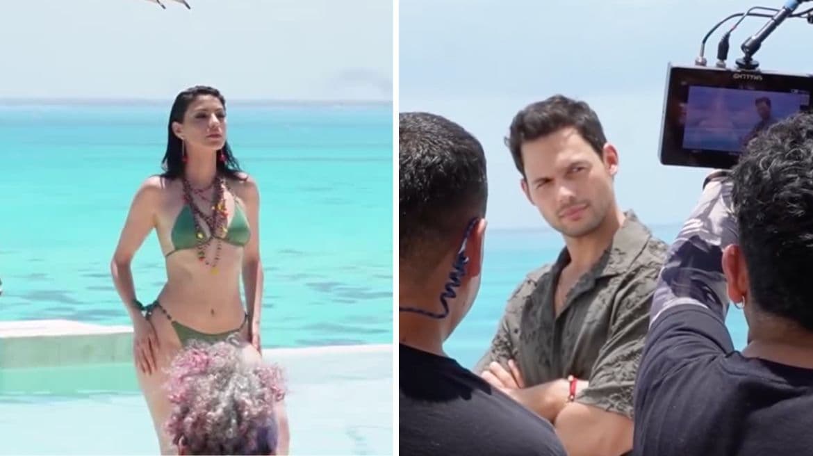 Bárbara López y Emmanuel Palomares impactan en Isla Mujeres por 'Los Hilos del Pasado'