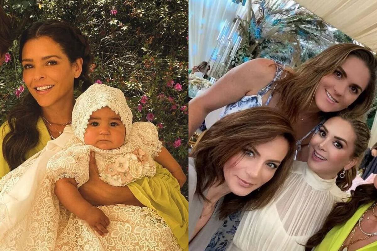 Florencia de Saracho organiza lujosa fiesta de bautizo de su hija