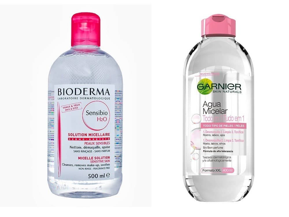 Termina con agua micelar para refrescar tu rostro: Finalmente refresca tu piel y ve a la cama con tu cara 100% limpia aplicando agua micelar. Otra buena opción puede ser el agua de rosas, que incluso es más práctica si consigues su versión de rociador.