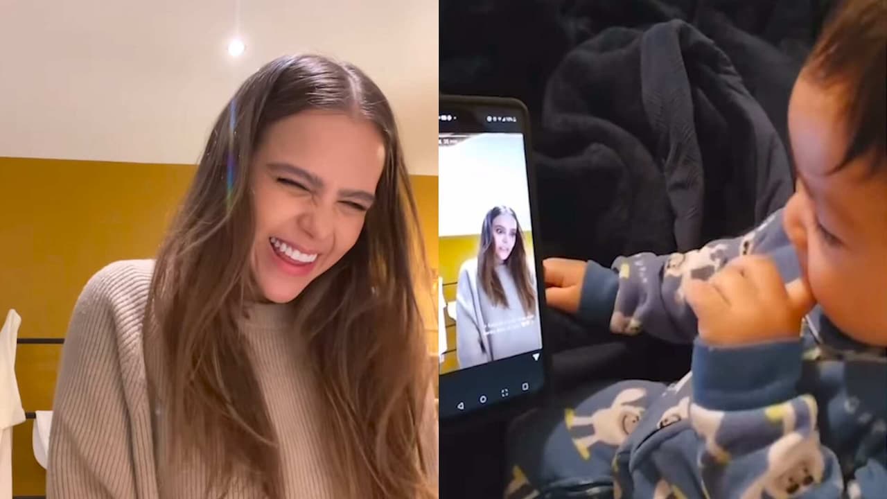 Yuya hace reír a carcajadas a Mar y a otros bebés con su video