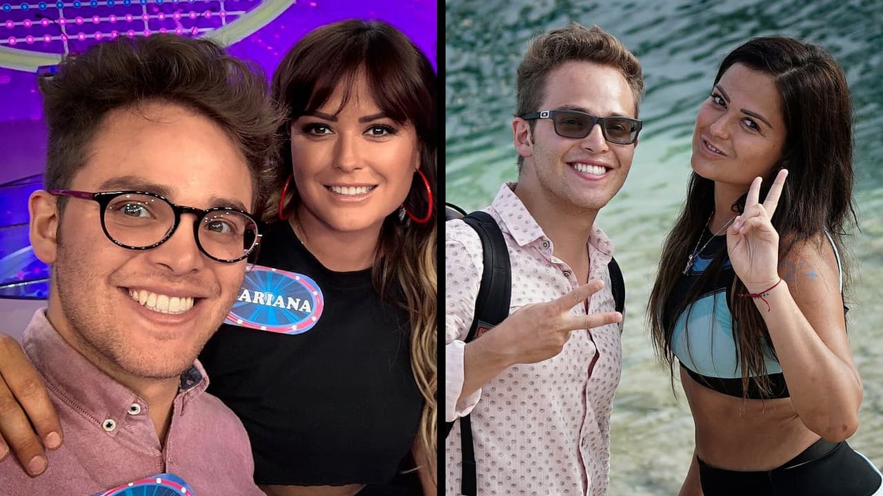 Mariana Echeverría se divierte creando una nueva canción para Yurem