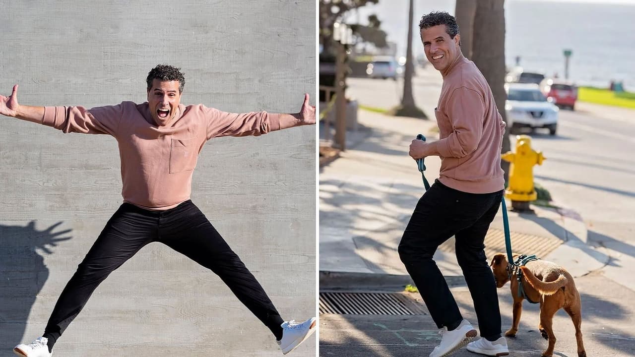 Marco Antonio Regil graba un curioso juego en un evento familiar