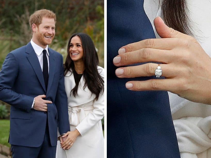 Meghan también tiene un recuerdo que alguna vez usó la princesa, ya que su anillo de compromiso tiene dos diamantes que pertenecieron a una de sus piezas favoritas. Hasta el momento, no se ha revelado cuál de ellas es.