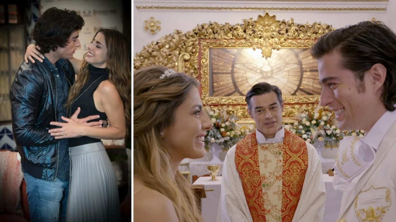 En otra realidad: Michelle Renaud y Danilo Carrera se casaron y hasta tuvieron un hijo