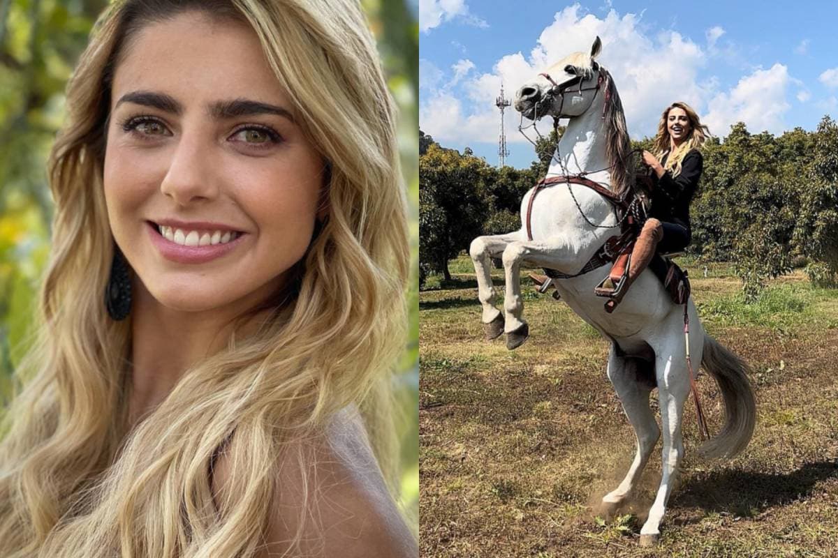 Michelle Renaud relata el accidente que tuvo montando un caballo