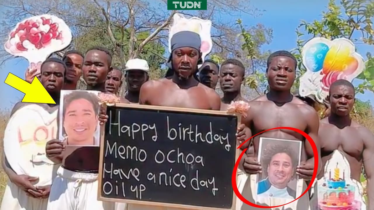 ¡Desde África! La insólita locura por el cumpleaños de Ochoa