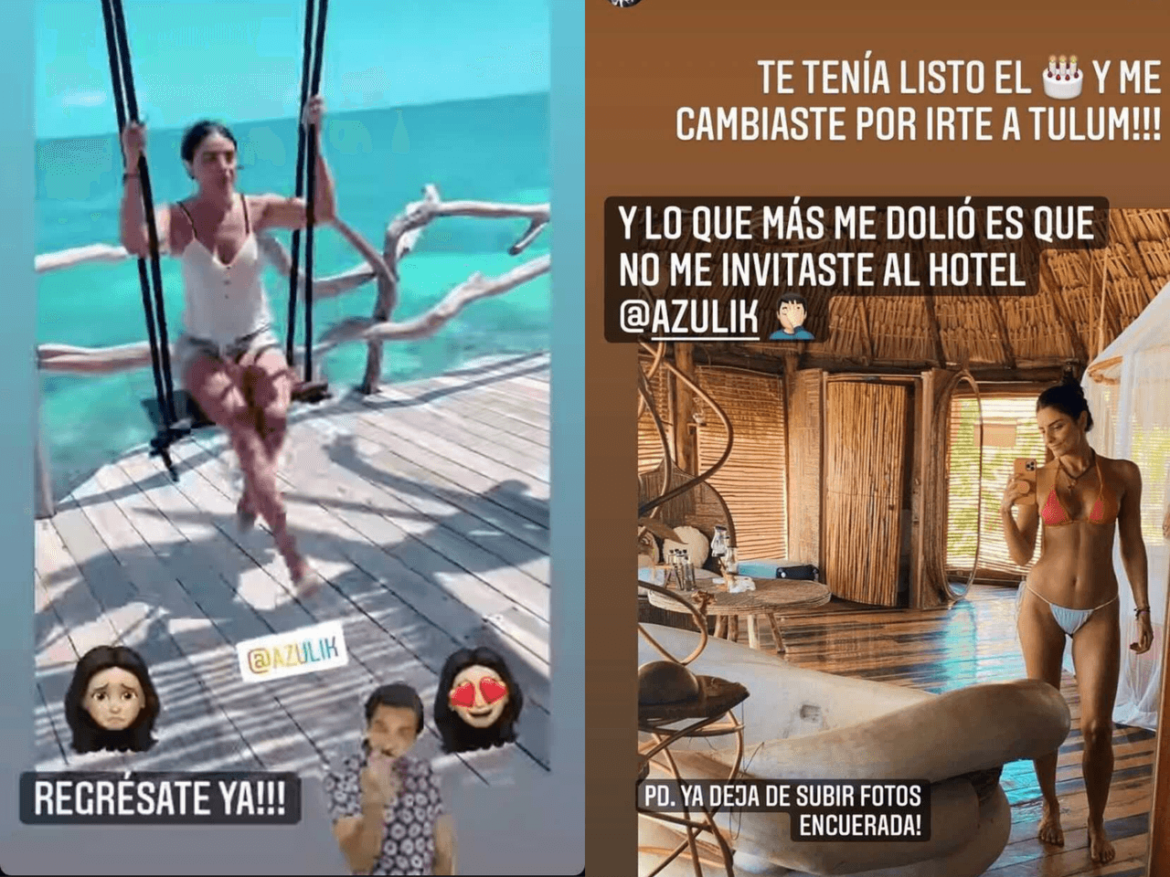 Eugenio Derbez le hace una petición a Aislinn Derbez