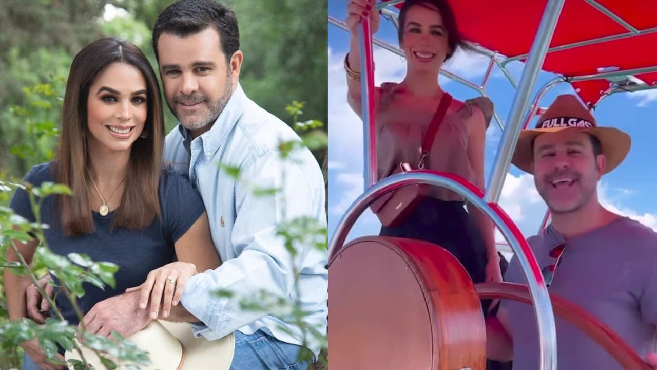 Eduardo Capetillo y Biby Gaytán tuvieron un viaje de pareja en un lindo lugar