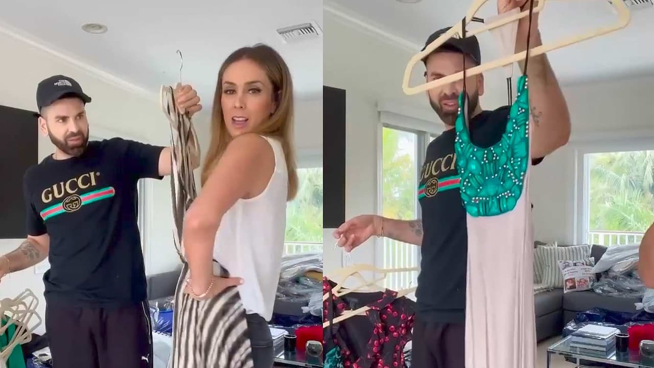 Jacky Bracamontes hace limpieza de clóset y donará estos vestidos