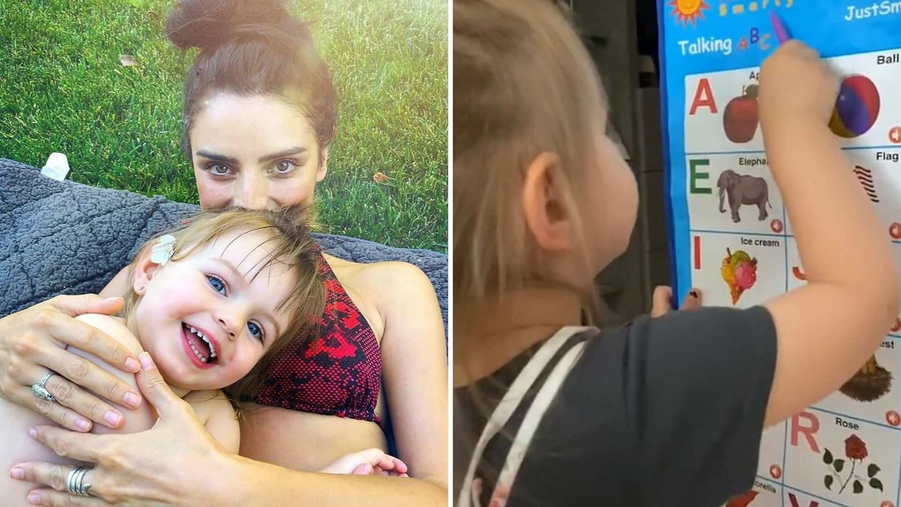 El adorable video de Kailani cantando el abecedario en inglés