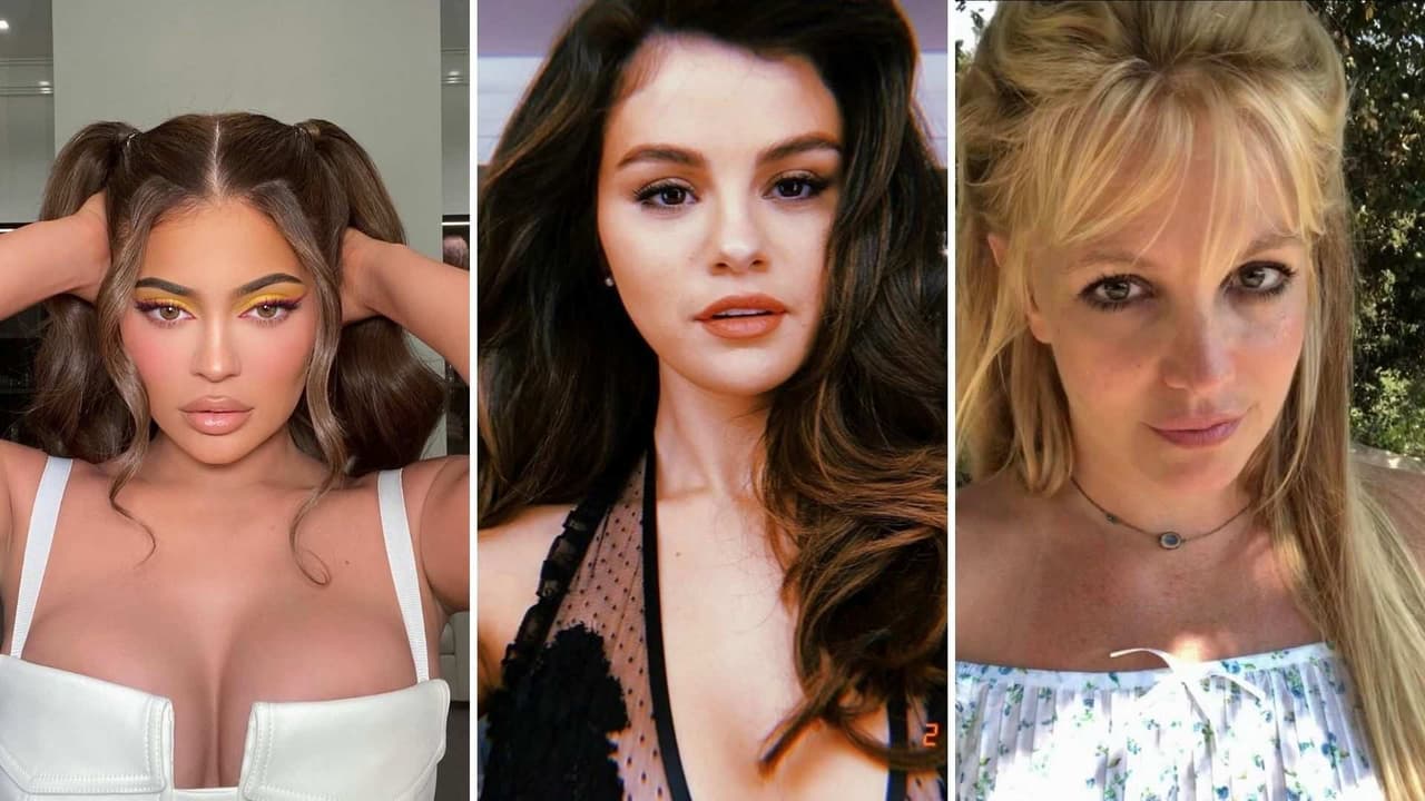 Así se verían Selena Gomez, Kylie Jenner y otras famosas con proporciones de cara perfectas