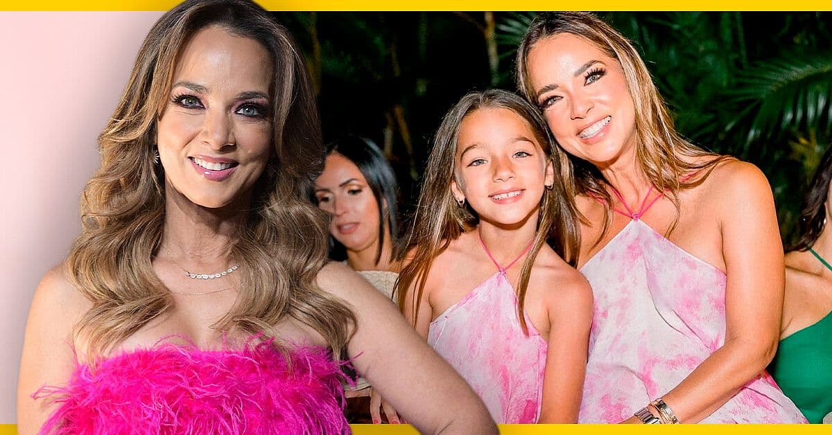 Hija de Adamari López acude a salón de belleza y presume larga y sedosa cabellera