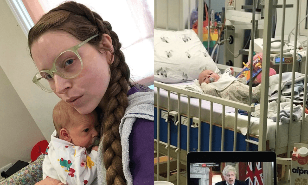 Actriz de 'Harry Potter' vive tragedia, su bebé de casi 3 meses de nacido tiene Covid-19
