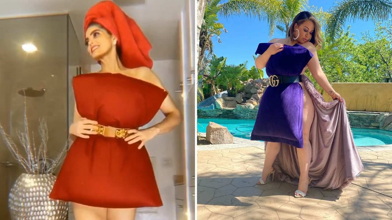 Ana Bárbara le hace la competencia a Chiquis y también hace el ‘Pillow Challenge’
