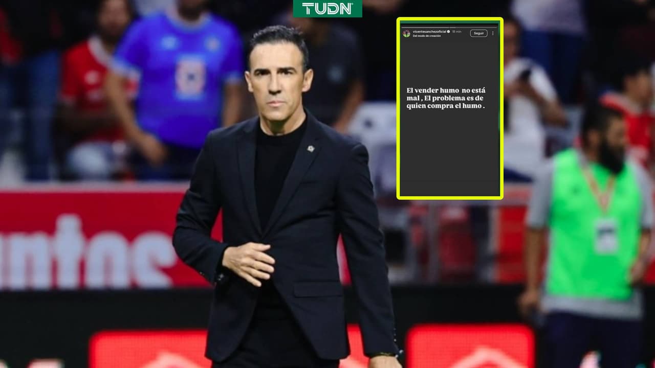 ¿Dardo a Cruz Azul? Vicente Sánchez deja mensaje polémico en redes