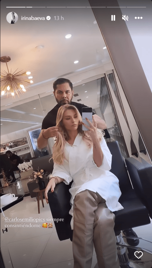 Irina Baeva se cambia de look
