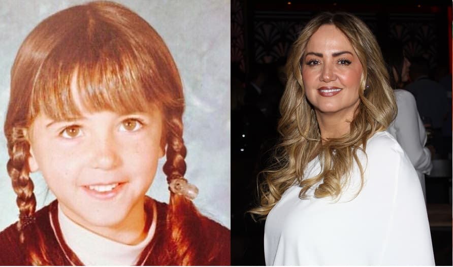 Otra conductora de televisión que ha llegado provocar ternura con sus fotos de la infancia es Andrea Legarreta. La presentadora de "Hoy" todavía conserva esa mirada inocente que lucía a sus 6 años.
