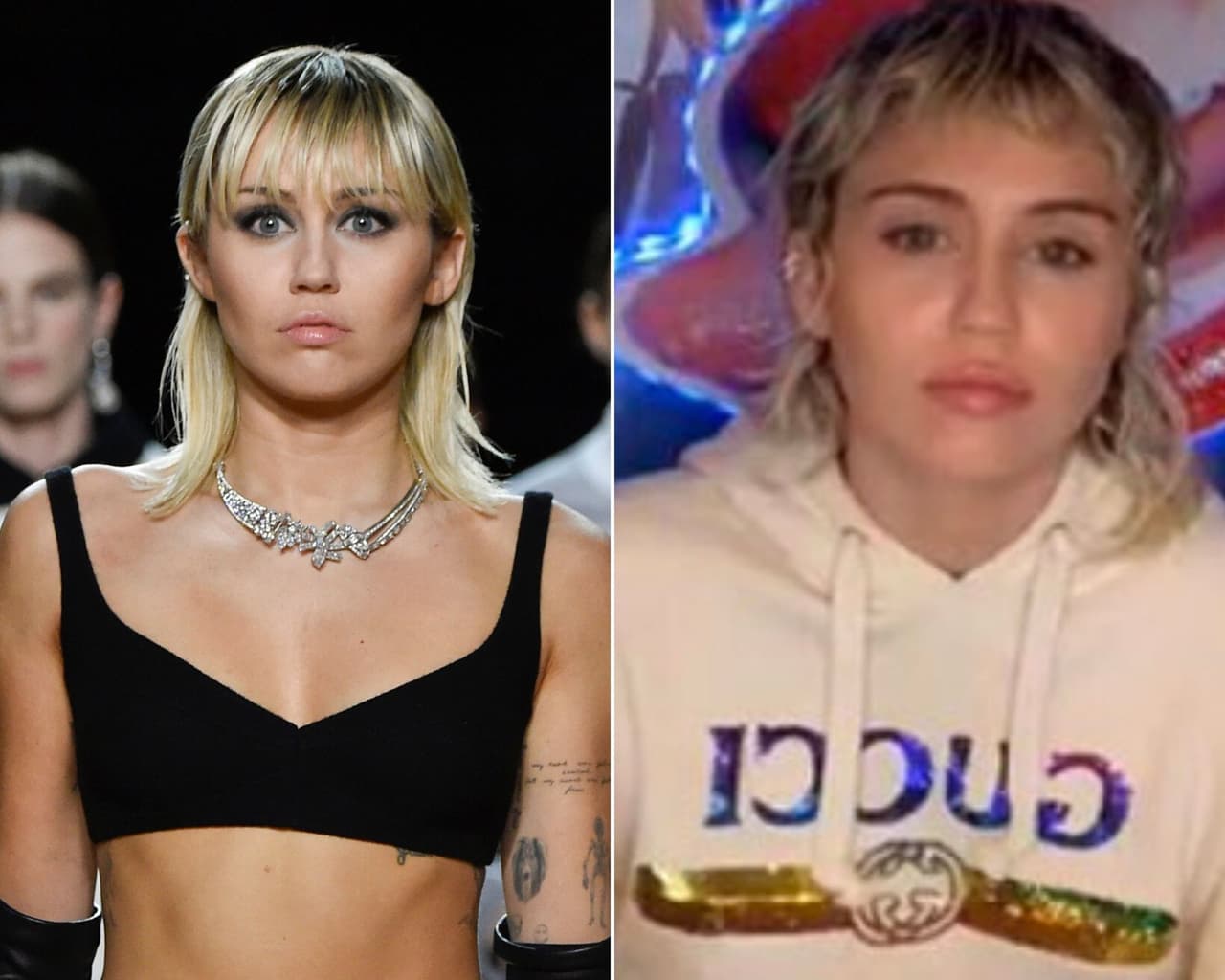 Miley Cyrus también fue víctima de las tijeras y aunque presumió con orgullo su nuevo corte mullet, no se escapó de algunos memes en los que se le comparaba con la estrella de reality show, Joe Exotic.