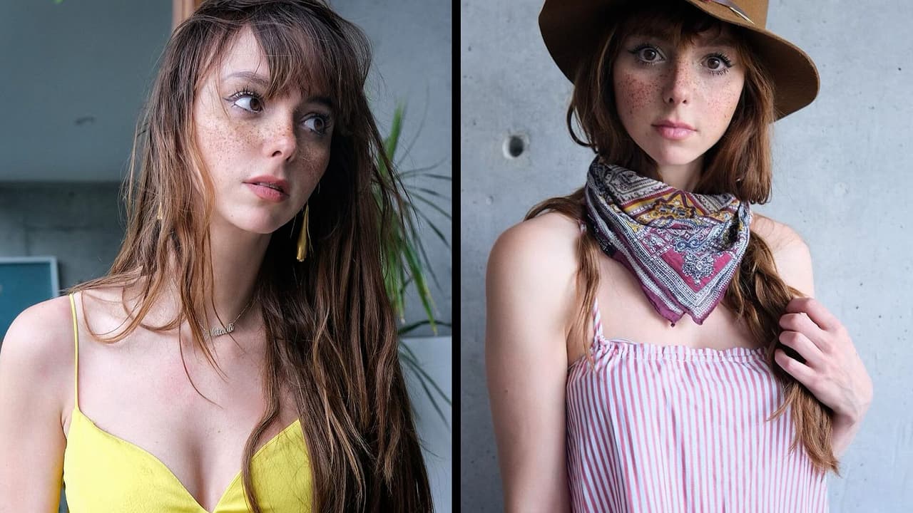 Así se divierte Natalia Téllez cuando la están maquillando