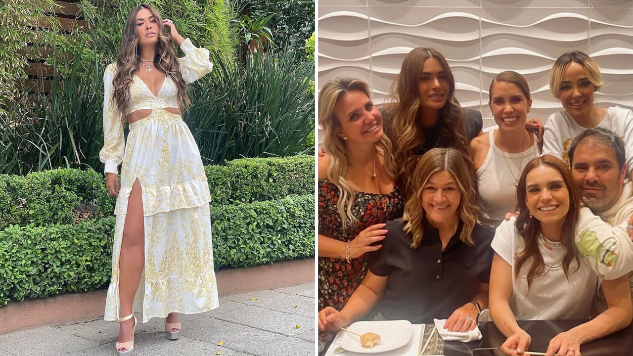 Galilea Montijo festeja su cumpleaños rodeada de amigas del espectáculo