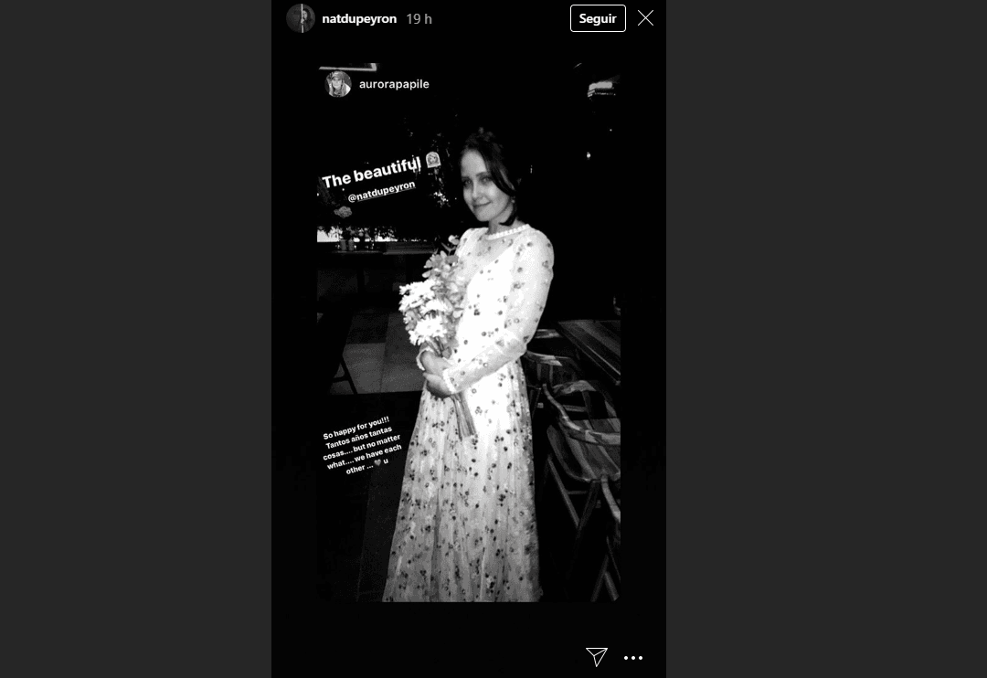 La actriz de telenovelas y cine mexicano y tuvo una boda pequeña y poco convencional en el Hotel Umbral el pasado 11 de diciembre por la noche.