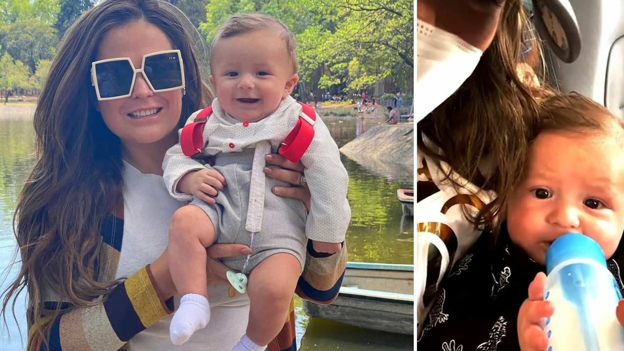Mariana Echeverría hace su primer viaje sola junto a su hijo y comparte los tips para hacerlo más fácil