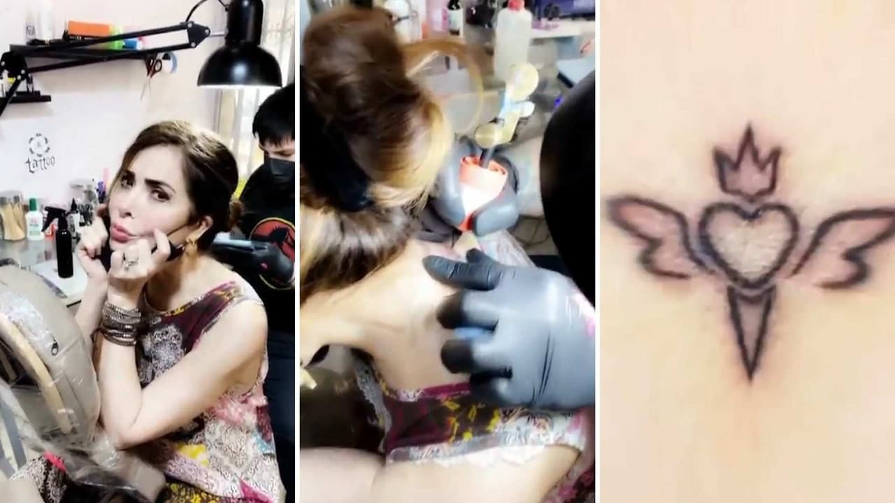 Gloria Trevi se tatuó en honor a su ‘tribu’ y así reaccionó su mamá al verle el simbólico tatuaje