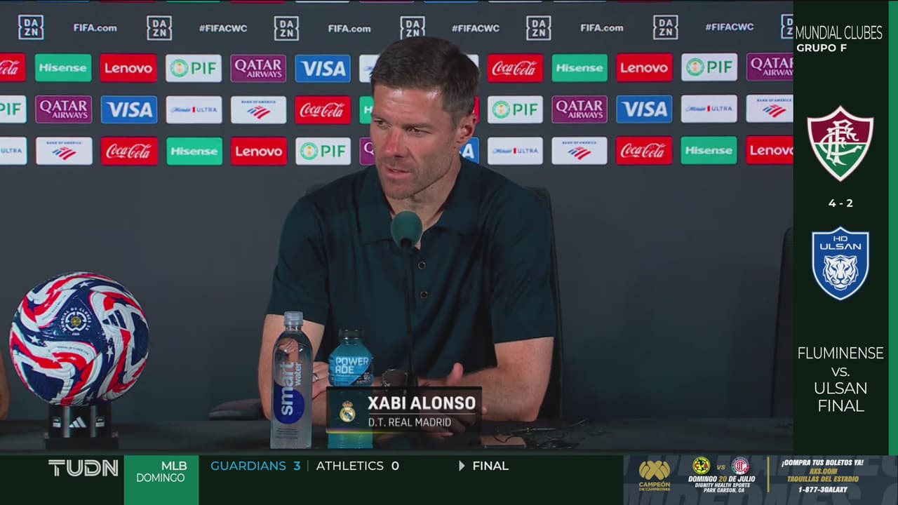 Xabi Alonso habla de las modificaciones que hizo con su equipo