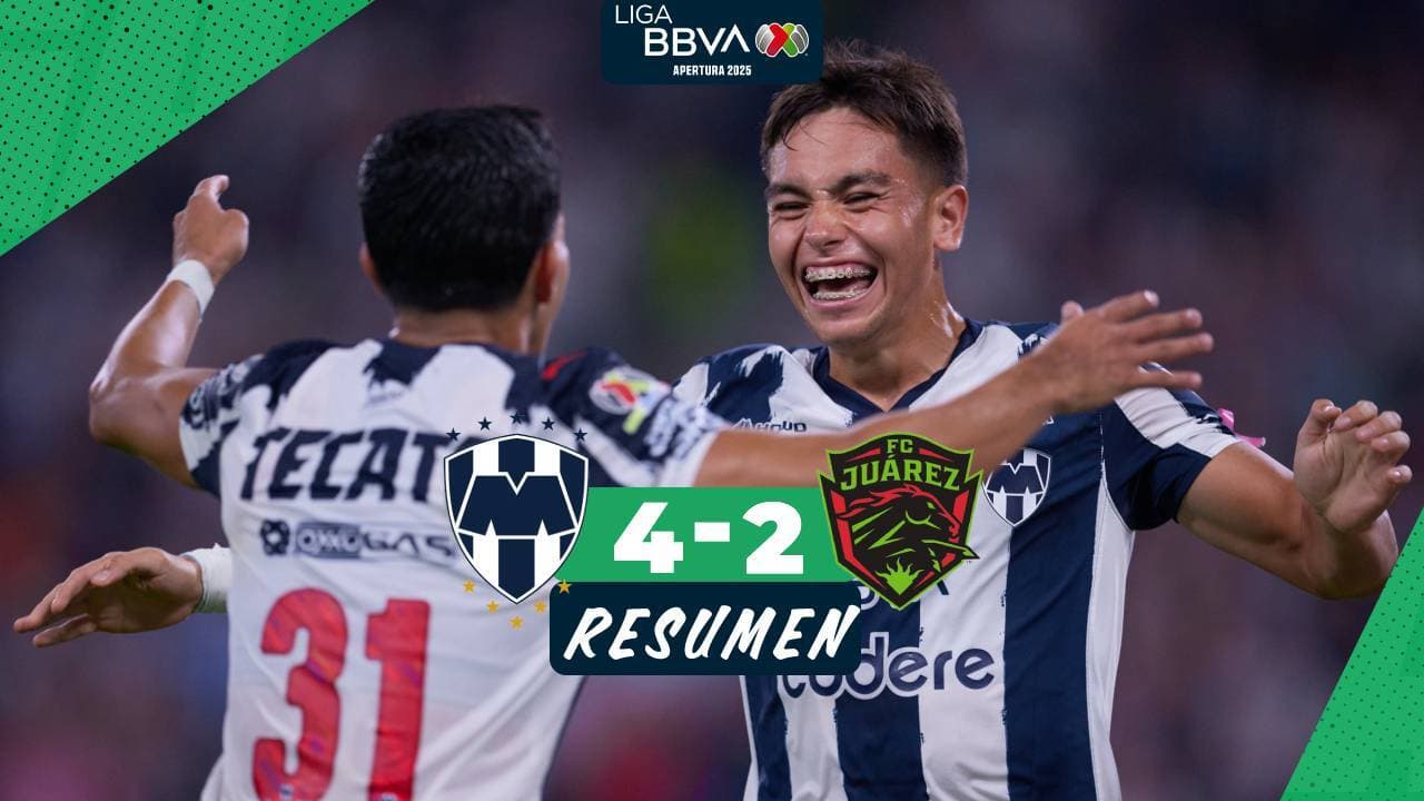 Resumen | ¡Rayados golea, empata en puntos al América, y es tercero general!