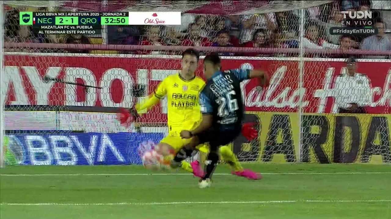 ¡Gol de Perlaza! Querétaro descuenta… y estalla la afición